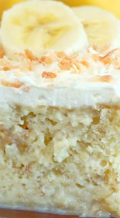 Banana Tres Leches Cake