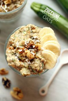 Banana Zucchini Overnight Oats