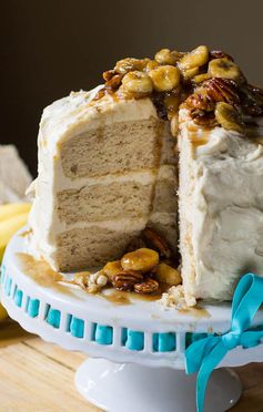 Bananas Foster Cake