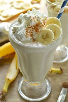 Bananas Foster Milkshakes