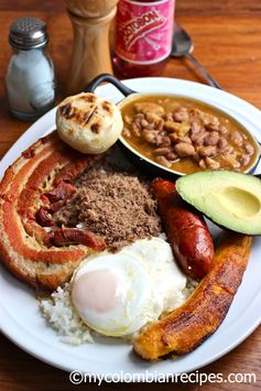 Bandeja Paisa (Paisa Platter