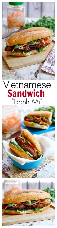 Banh Mi with Lemongrass Pork