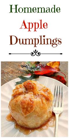 Barb's Apple Dumplings