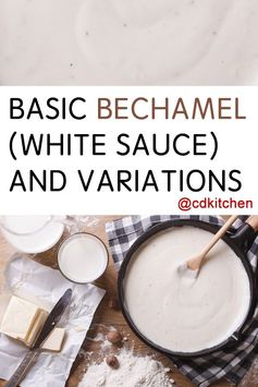 Basic Bechamel (White Sauce And Variations
