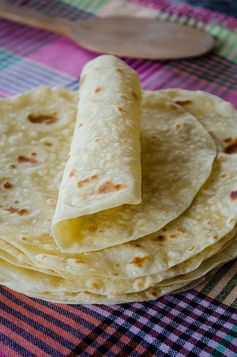 Basic Homemade Flour Tortillas