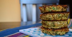 Basil Quinoa Cakes