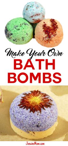 Bath Bomb DIY Recipe + Tutorial (Party or Holiday Gift!