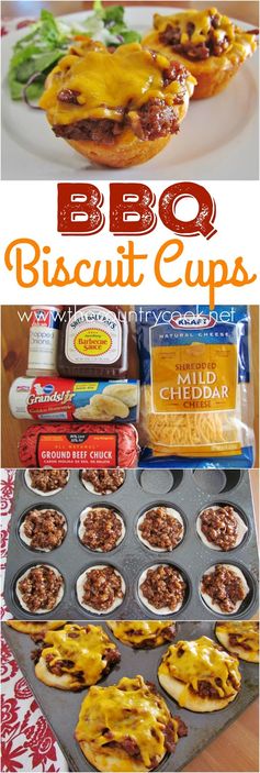 BBQ Biscuit Cups