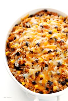 BBQ Chicken Quinoa Casserole