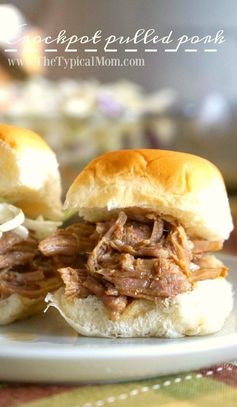 BBQ Pulled Pork Crockpot