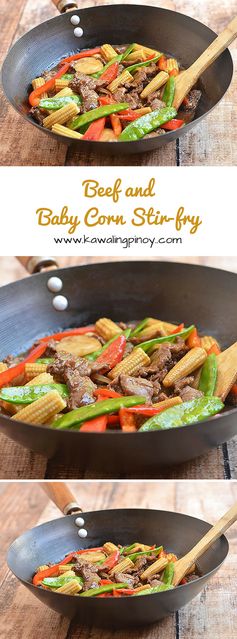 Beef and Baby Corn Stir-fry