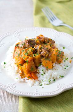 Beef and Butternut Squash Stew (Instant Pot