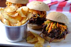 Beef Bulgogi Sliders with Kimchi Slaw