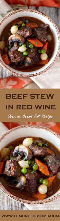 Beef Stew in Red Wine