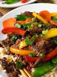 Beef Teriyaki and Vegetables