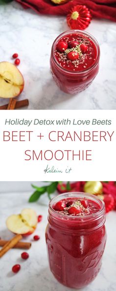 Beet and Cranberry Detox Smoothie