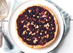 Beet and Goat Cheese Tart