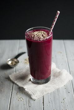 Beet Smoothie with Strawberries