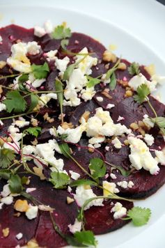 Beetroot, Feta and Walnut Salad