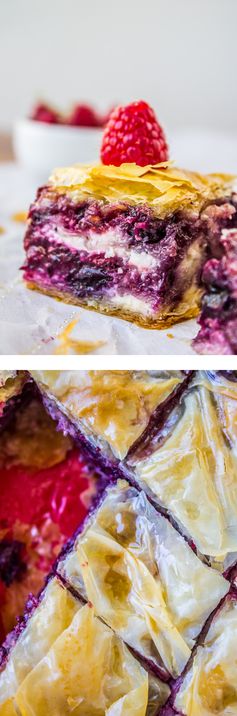 Berry Cheesecake Baklava