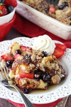 Berry French Toast Casserole