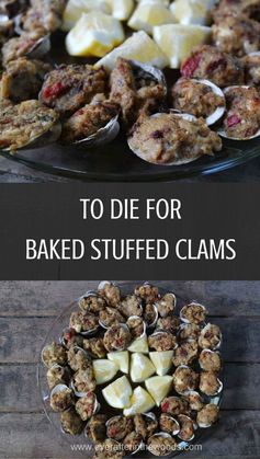 Best Baked Stuffed Clams Recipe Ever