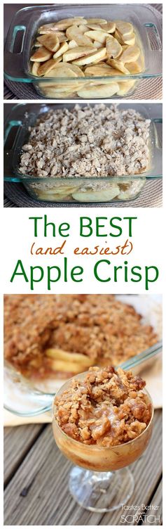 Best Ever Apple Crisp