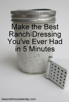 Best Ever Ranch Dressing