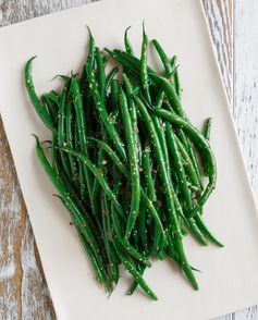 Best Haricots Verts with Dijon-Shallot Vinaigrette