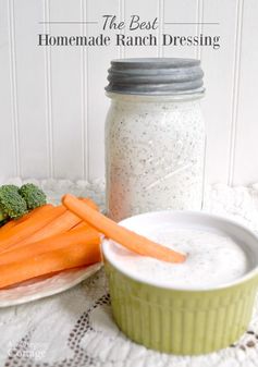 Best Homemade Ranch Dressing & Dip