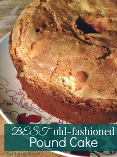 Best Old-Fashioned Pound Cake