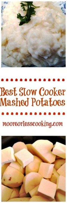 Best Slow Cooker Mashed Potatoes