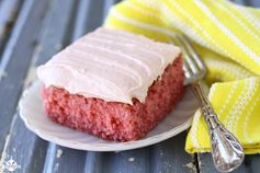 Best Strawberry Sheet Cake