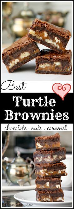 Best Turtle Brownies