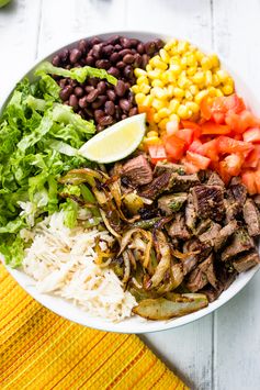 Better Than Chipotle Homemade Steak Burrito Bowls