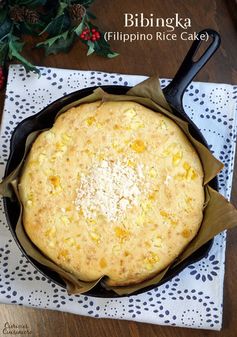 Bibingka (Filipino Coconut Milk Cake