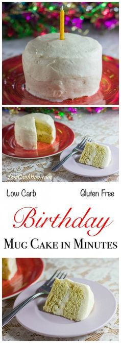 Birthday Mug Cake in Minutes