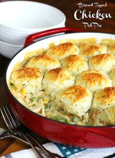 Biscuit Topped Chicken Pot Pie