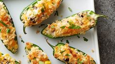 Black Bean and Corn Jalapeño Poppers