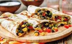 Black Bean and Vegetable Burritos