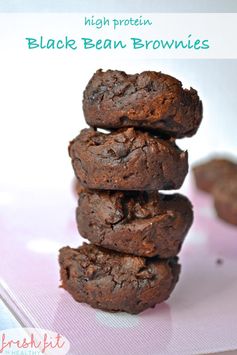 Black Bean Brownies (bite-sized!