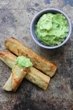 Black Bean Flautas