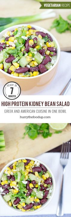 Black Bean High Protein Salad