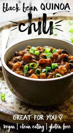 Black Bean Quinoa Chili