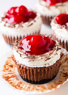 Black Forest Cheesecake Cupcakes