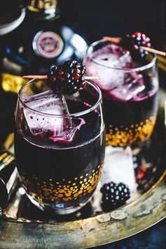 Blackberry Coulis Cocktail