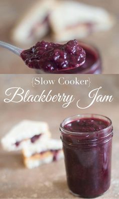 Blackberry Jam Made In A Crock-Pot