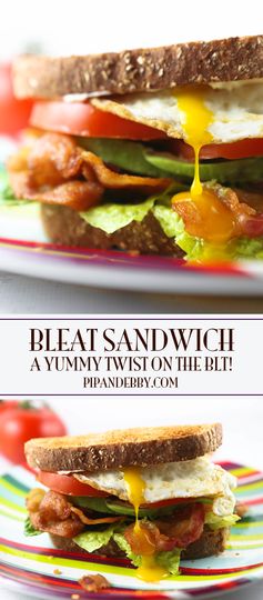 BLEAT Sandwich (a yummy twist on the BLT!