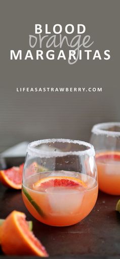 Blood Orange Margaritas