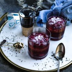 Blueberry Chai Cream Cocktail